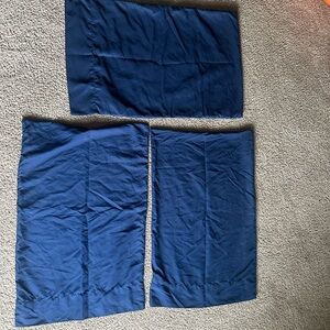 Amazon Essentials Navy Blue Pillow Cases